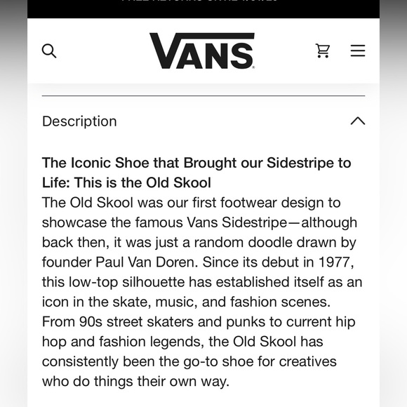 Vans Old Skool Shoe size men’s 7 / women’s 8.5 - Picture 10 of 11